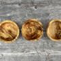 Set Of Three Olive Wood Dipping Bowls, thumbnail 4 of 4