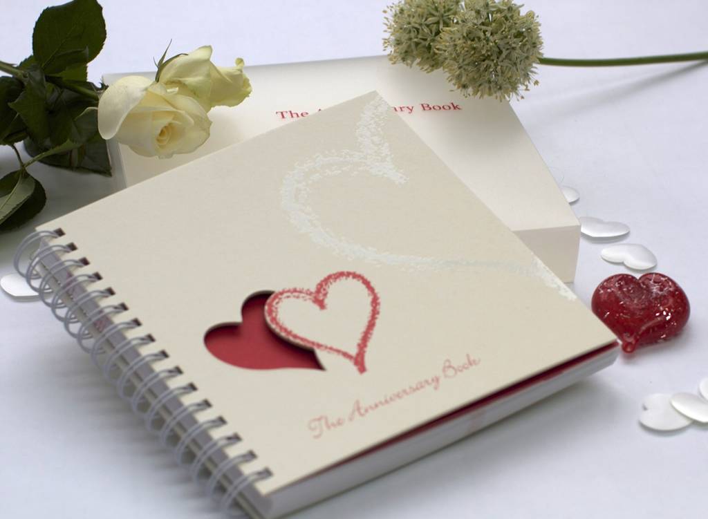 1st to 50th wedding  anniversary  memory book by two little 