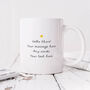 Personalised Mug 'Uncle Thanks For Putting Up With Me', thumbnail 2 of 3