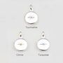 Personalised Sterling Silver Crystal Set Locket, thumbnail 3 of 6