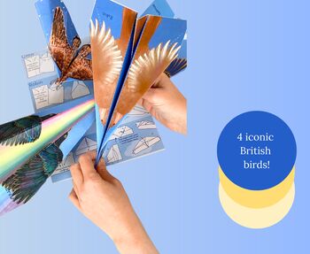 Personalised Paper Birds Kit, 6 of 9