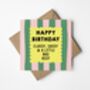 Classy Sassy Birthday Card, thumbnail 1 of 8