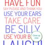 Personalised Family Rules Print, thumbnail 10 of 11