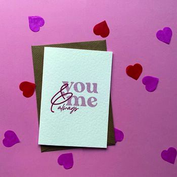 'You And Me Always' Card, 2 of 5