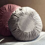 Round Linen Cushion, thumbnail 2 of 8
