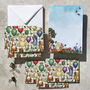 Winnie And Friends On A Log Stationery Bundle, A5 Notepad And Six Cards And Envelopes, thumbnail 1 of 8