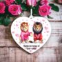 Personalised Lion Couple Love Decoration, thumbnail 1 of 2