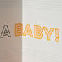 We're Having A Baby Card, thumbnail 3 of 5