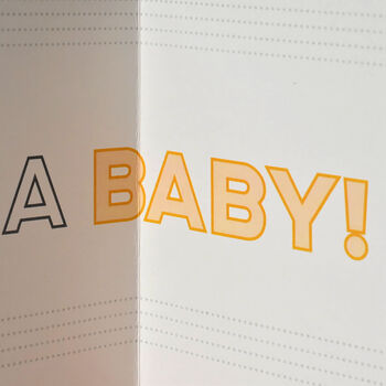 We're Having A Baby Card, 3 of 5