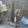 Nautical Grey Seahorse Kitchen Roll Holder Accessory, thumbnail 5 of 12