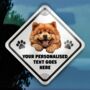 Personalised Dog On Board Car Sign, thumbnail 5 of 12