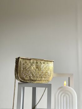 Accra Antique Gold Purse, 5 of 6