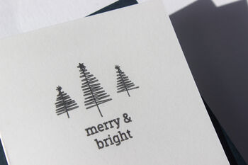 Pack Of Four Christmas Cards, 3 of 9