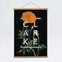 Personalised Marigold Botanical Flower Art Print, thumbnail 4 of 5