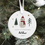 First Christmas Personalised Xmas Ceramic Ornament Gift, thumbnail 2 of 7