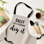 Personalised Life's A Garden Apron, thumbnail 1 of 5