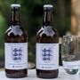 Limited Edition England Football Personalised Beer, thumbnail 3 of 5
