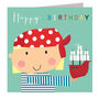 Happy Birthday Pirate Card, thumbnail 2 of 5