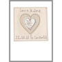Personalised Heart Wedding Or Anniversary Card, thumbnail 10 of 12