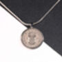 1955 70th Birthday One Shilling Coin Pendant, thumbnail 2 of 3