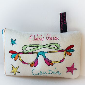 Personalised 'Funky Diva' Glasses Case, 12 of 12