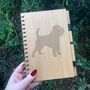 Personalised Griffon Bruxellois Dog Engraved Notebook, thumbnail 2 of 4