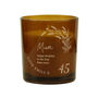 Personalised Birthday Amber Glass Candle – Vanilla Scented, thumbnail 6 of 8