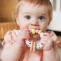 Personalised Pastel Baby Teether, thumbnail 3 of 4
