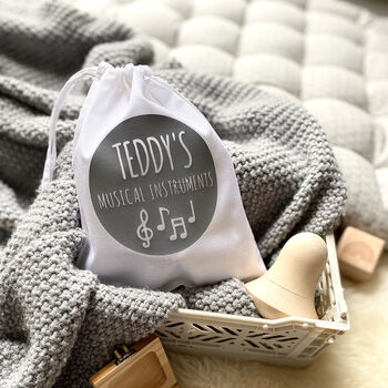 Personalised Musical Instruments Toy Storage Bag, 3 of 6