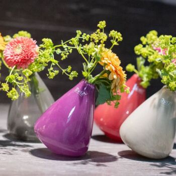 Tumbling Vase H12 D10 Cm Violet, 4 of 9