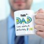Personalised Dad Mug – Bold Colourful Father’s Day Gift – Fun Mug For Dad, thumbnail 2 of 9