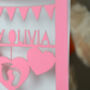 New Baby Arrival Laser Cut Greeting Card, thumbnail 5 of 7