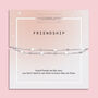 Silver Plated Star Friendship Bracelet, thumbnail 1 of 6