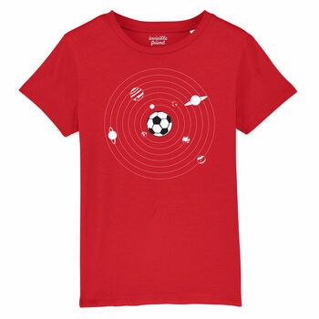 Everything Revolves Around Football Kids T Shirt, 3 of 4