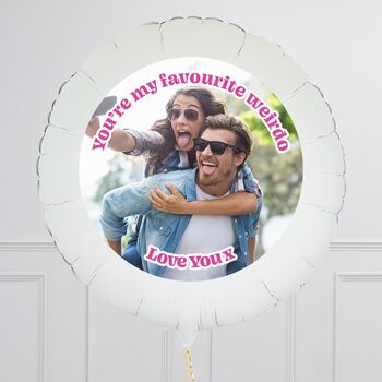 Personalised Valentine's Day Photo Balloon, 2 of 6
