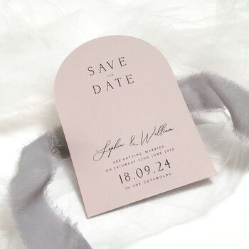 Signature Arch Save The Date Cards, 5 of 8