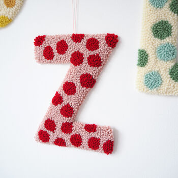 Polka Dot Custom Decorative Letter, 7 of 7