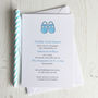 Baby Shoes Christening Invitation, thumbnail 4 of 10