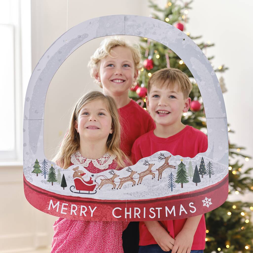 Customisable Christmas Photo Booth Frame, 1 of 3