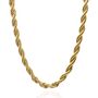 Maia Twist Chain Necklace | 18 K Gold Plated, thumbnail 2 of 6