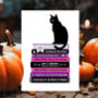 All Booked Up For Halloween Funny Book Lovers Card, thumbnail 2 of 7