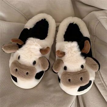 Cow Slippers, 2 of 5