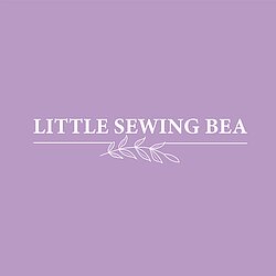 Purple Little Sewing Bea Logo