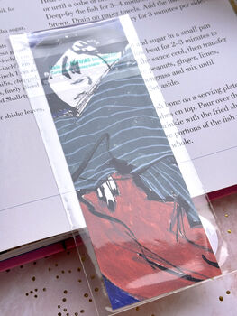 Striped Pyjama Illustrated Double Sided Bookmark, 4 of 5