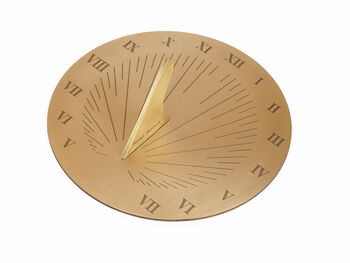 Personalised Galileo Brass Sundial, 2 of 4