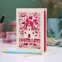 Personalised Lasercut Castle Birthday Card, thumbnail 7 of 12