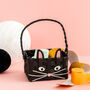 Personalised Halloween Cat Basket, thumbnail 1 of 2