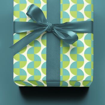 Caterpillar Abstract Design Gift Wrapping Paper, 3 of 8
