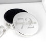 Personalised Age Birthday Round Silver Trinket Box, thumbnail 4 of 5