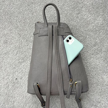 Women's Genuine Leather Backpack, 4 of 10